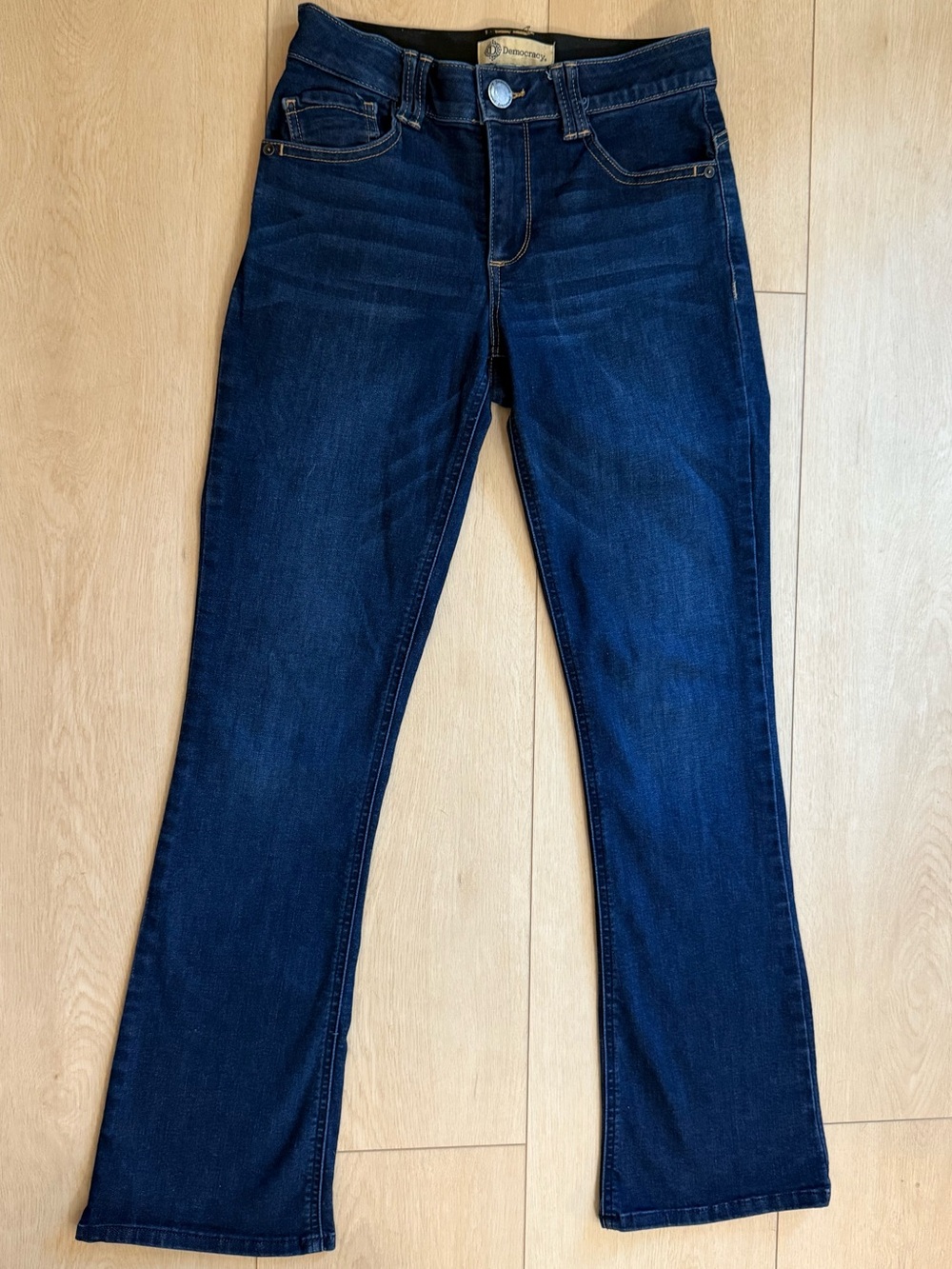Democracy Dark Blue Flare Jeans